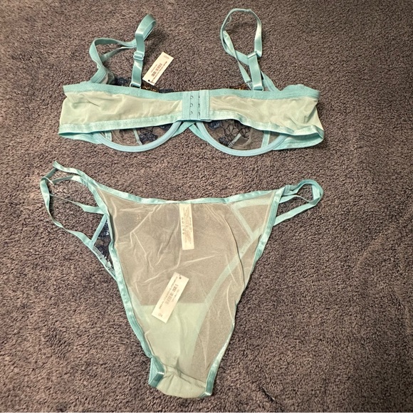 NWT Adore Me Jayda Unlined Balconette Bra and Panty set - Picture 5 of 7
